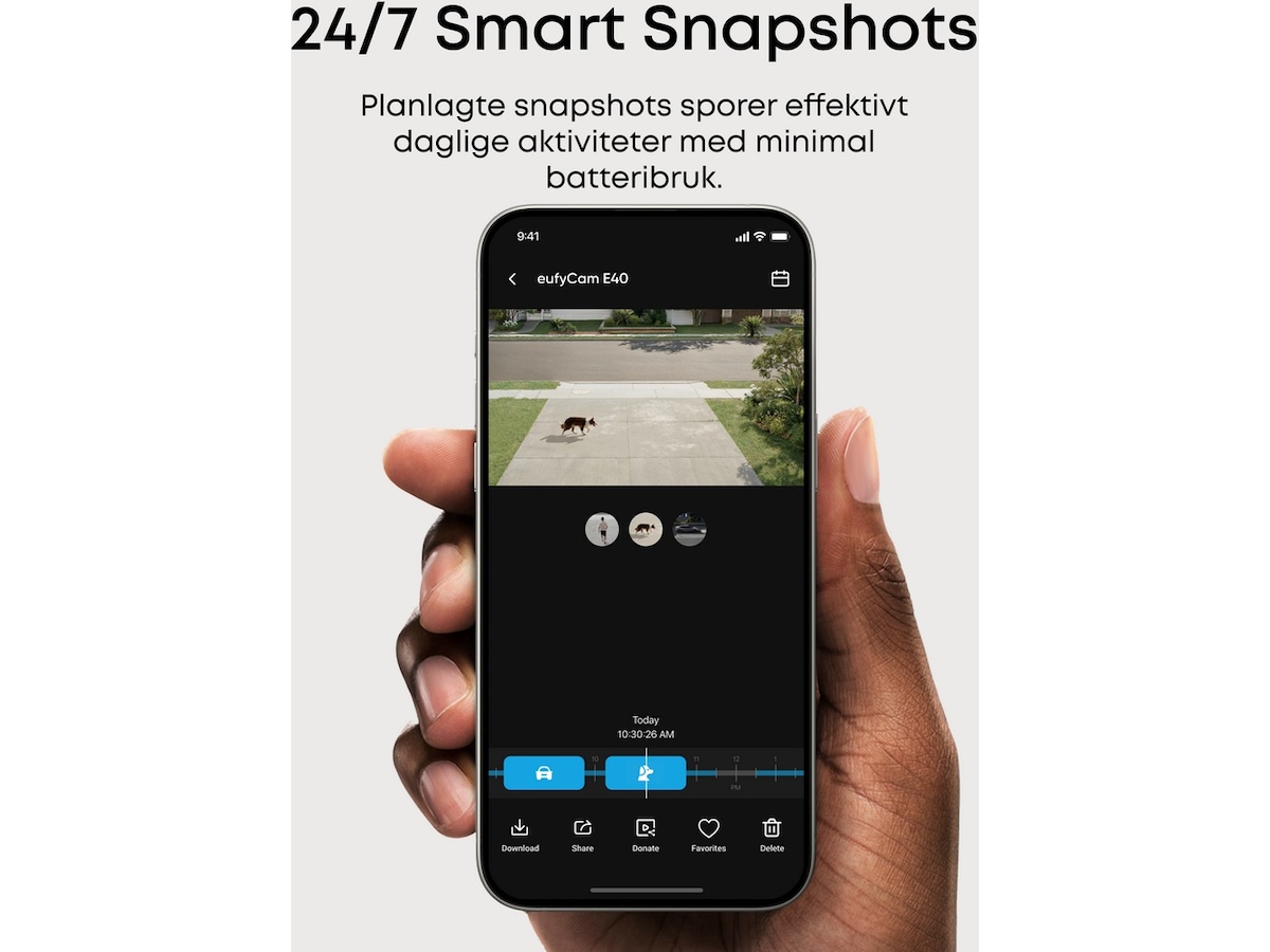 Eufy EufyCam 4x E40 overvåkningskamera (HomeBase S380) Overvåkningskameraer