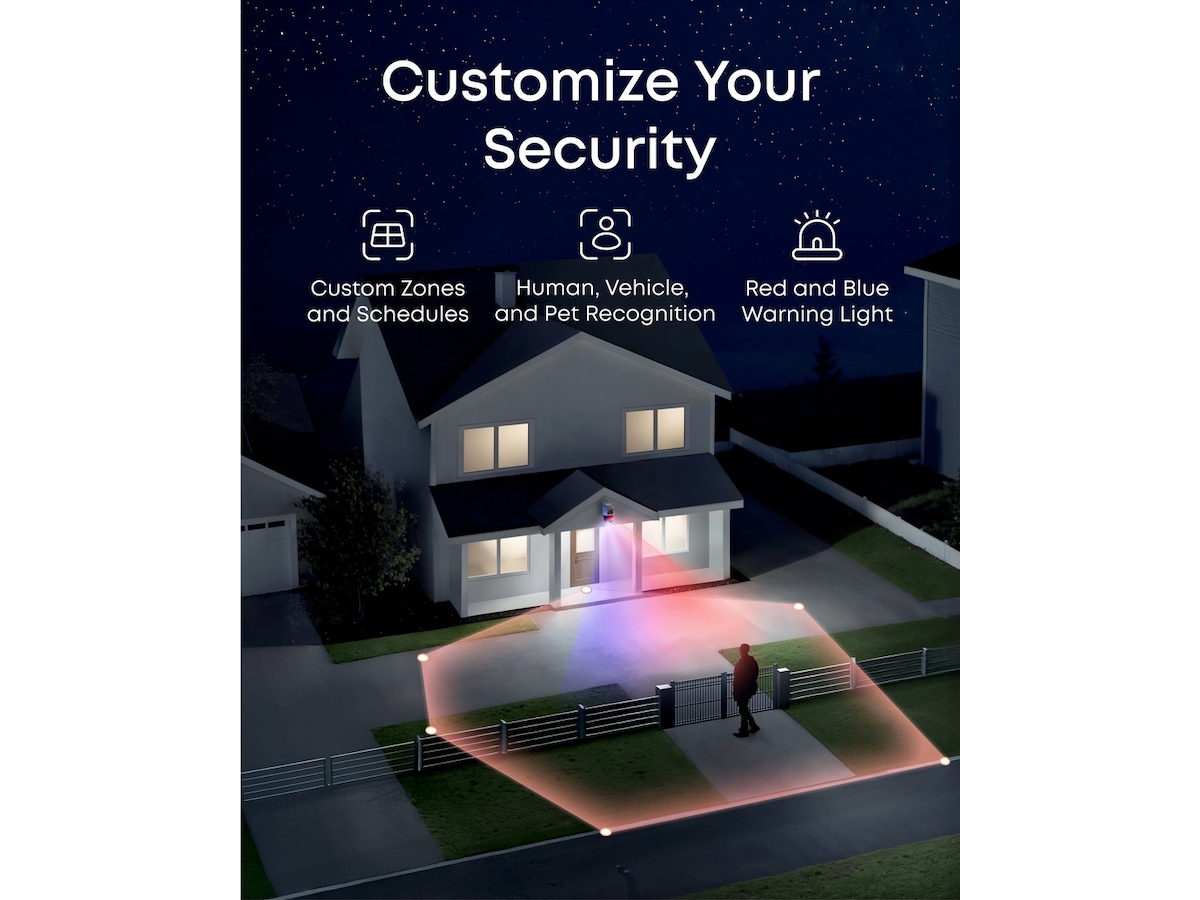 Eufy NVR Security System S4 Max 4-cam Overvåkningskameraer