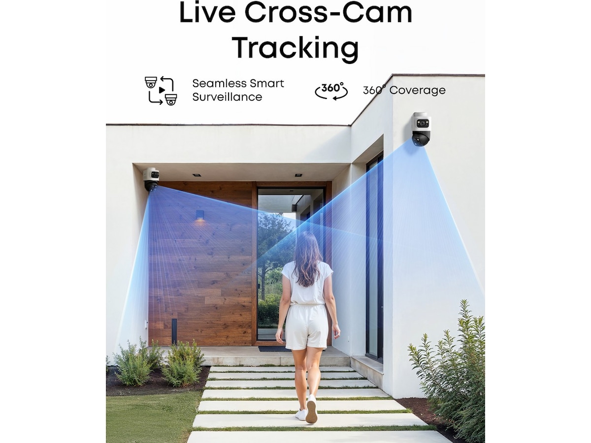 Eufy NVR Security System S4 Max 4-cam Overvåkningskameraer
