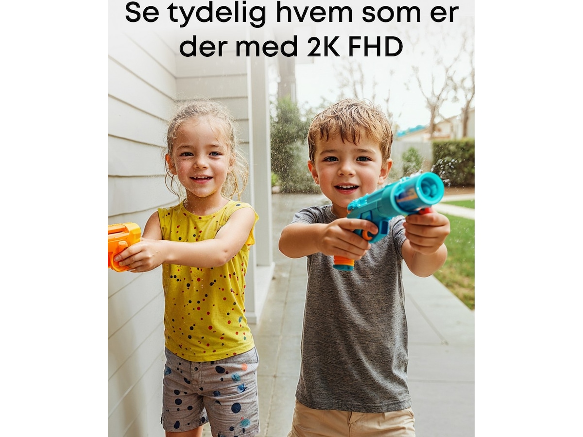 Eufy Video Doorbell C31 videoringeklokke (sort) Ringeklokker