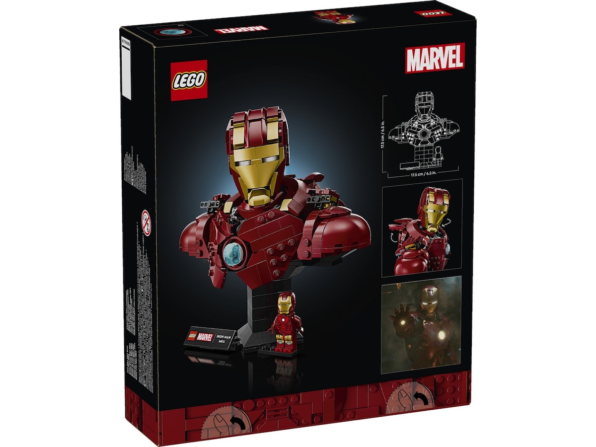 LEGO Super Heroes byste av Iron Man MK4 76327 LEGO