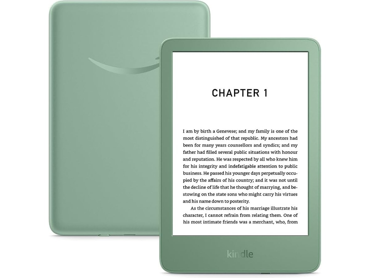 Amazon Kindle (2024) 6" 16GB (matcha) Lesebrett