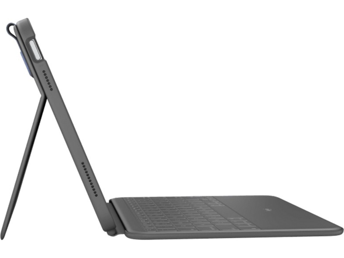 Logitech iPad 10,9" / 11" Rugged Folio Tastaturdeksel (oxford grey) Deksel til nettbrett