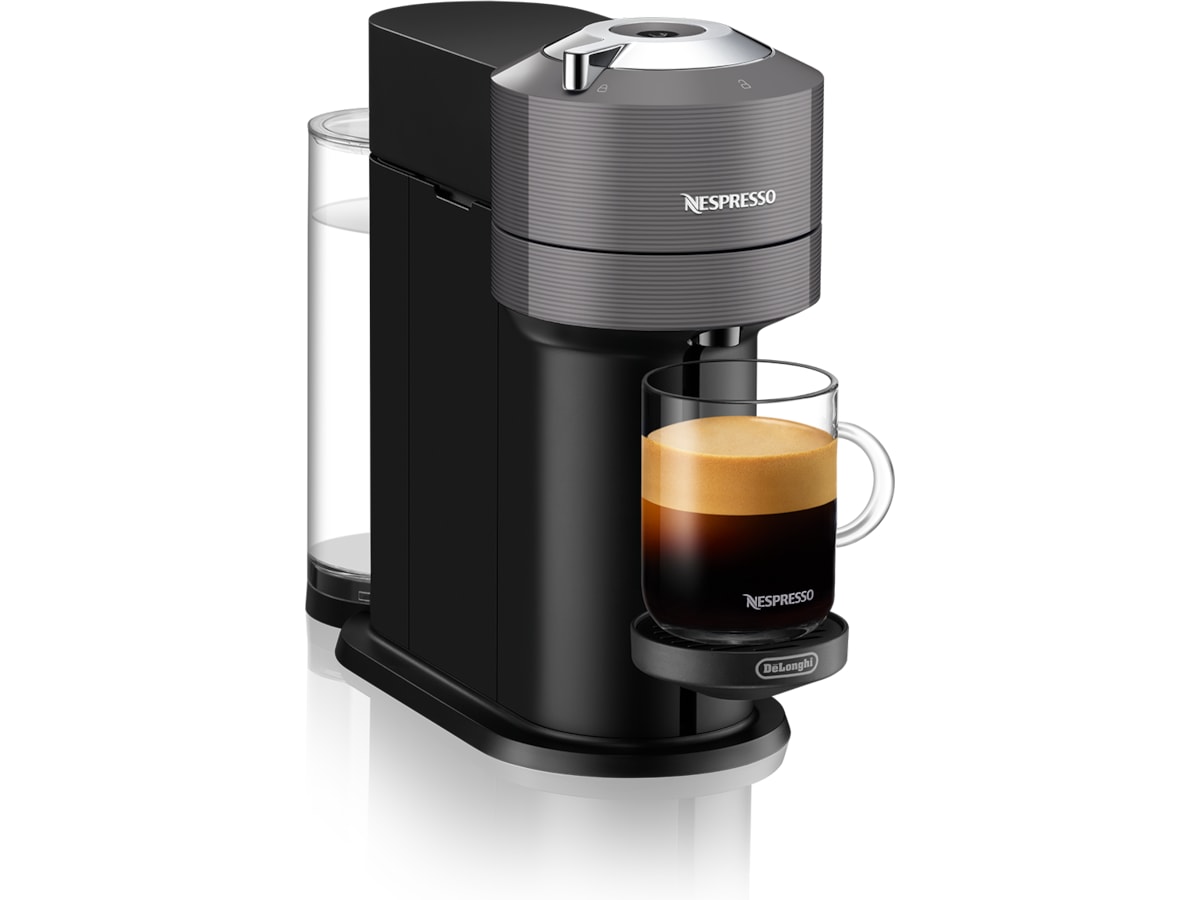 NESPRESSO Vertuo Next kapselmaskin fra DeLonghi® (grå) -B-Grade Demo hjem & fritid