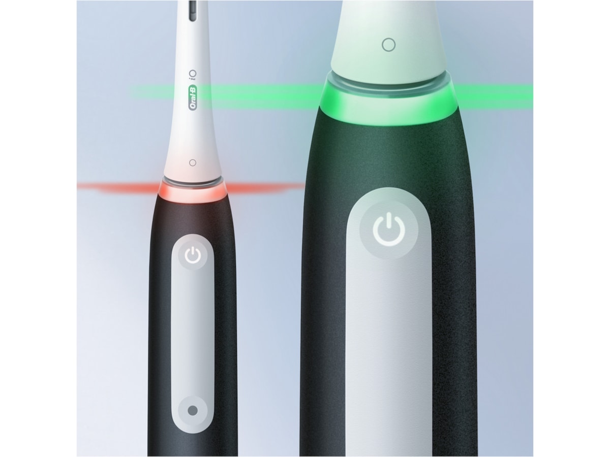 Oral-B iO 3 Elektriske Tannbørster 2 stk (sort & blå) Elektriske tannbørster