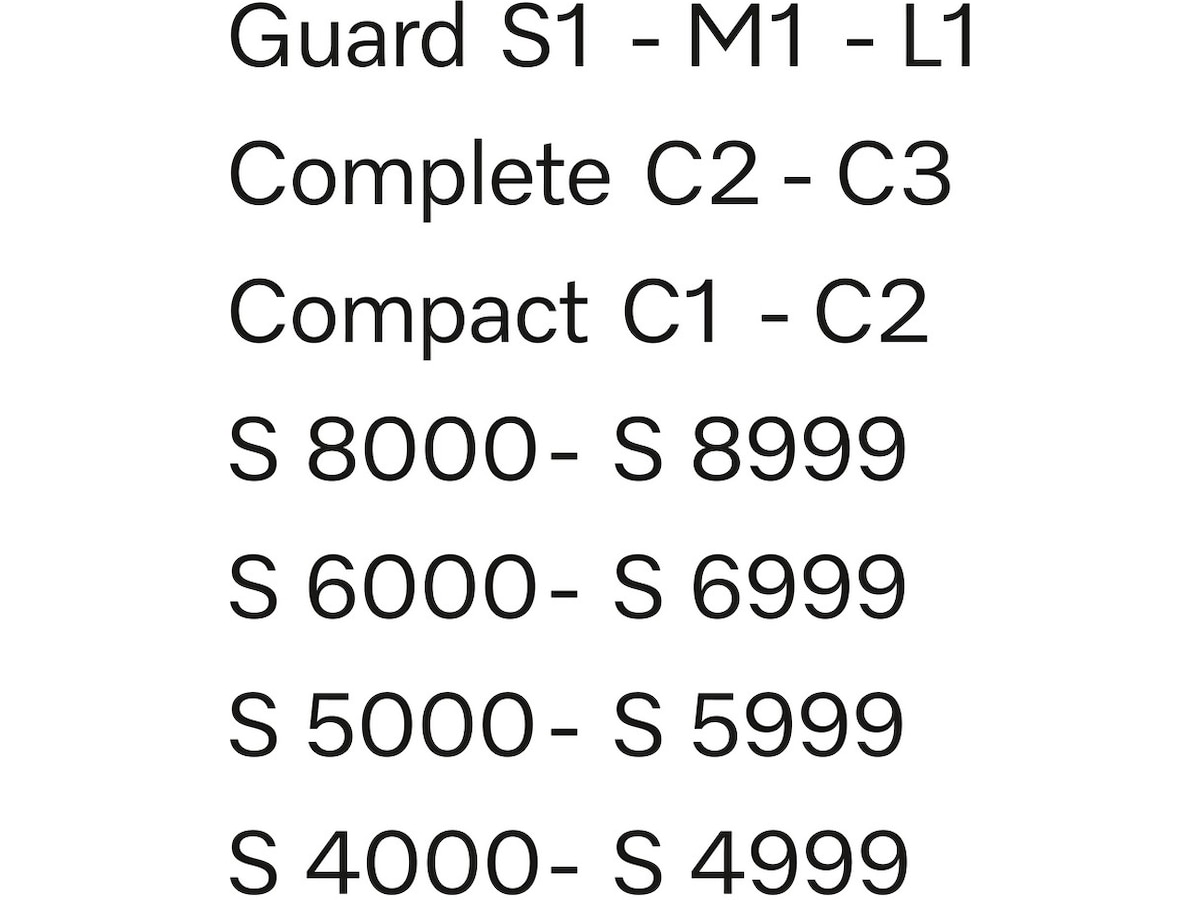 Miele SF-HA50-1 HEPA AirClean Filter Tilbehør til støvsugere & rengjøring