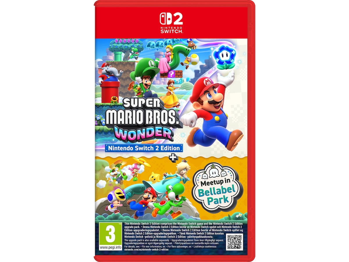 Super Mario Bros Wonder UK4 Spill til Nintendo Switch 2