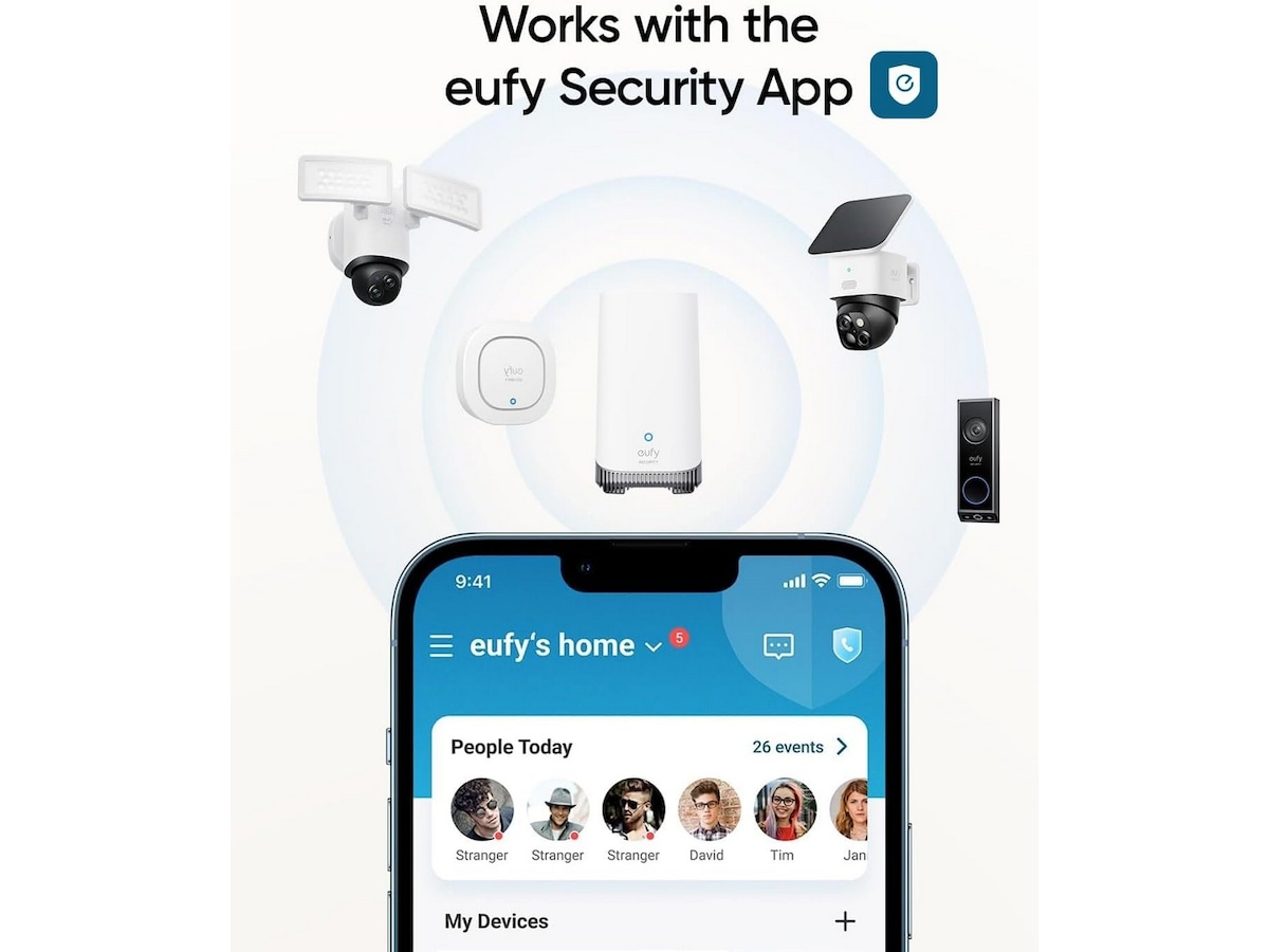 Eufy Security Siren Innbruddsalarmer