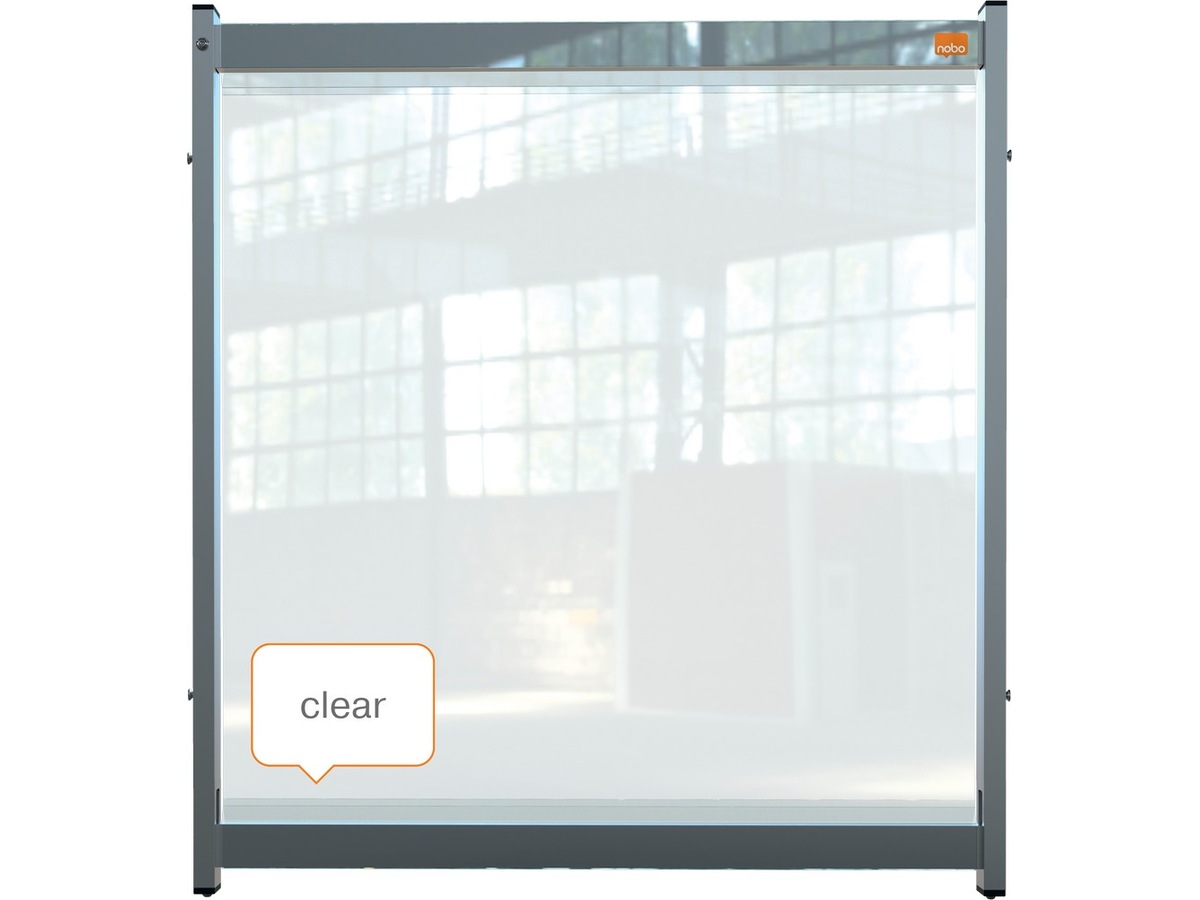 Nobo bordskjerm modul Premium Plus - 75x82cm Tilbehør til arbeidssteder og avlukker