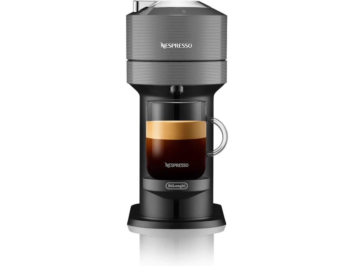 NESPRESSO Vertuo Next kapselmaskin fra DeLonghi® (grå) Kapselmaskiner