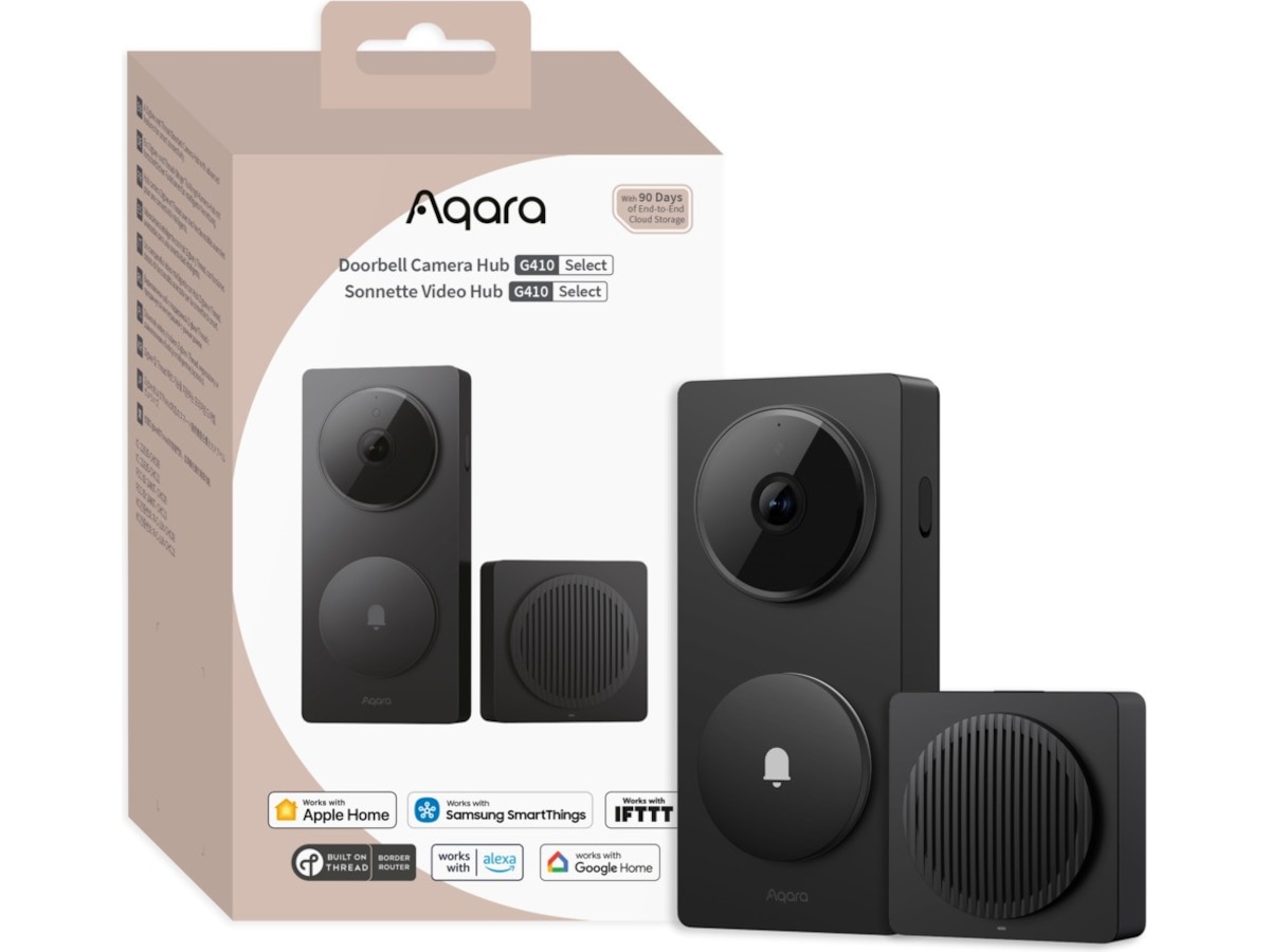 Aqara Doorbell Camera Hub G410 (sort) Ringeklokker