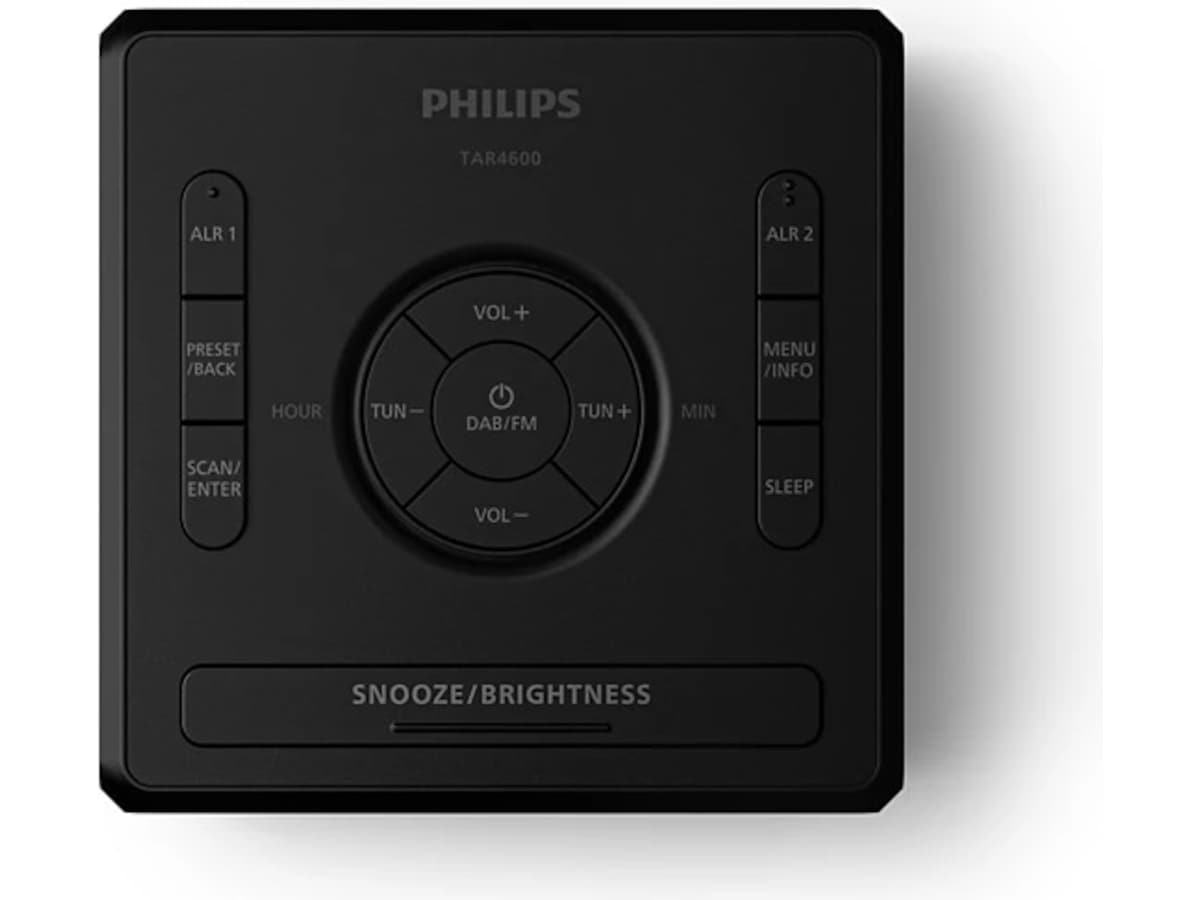 Philips TAR4600/10 DAB+/FM-klokkeradio Radio & musikkspillere