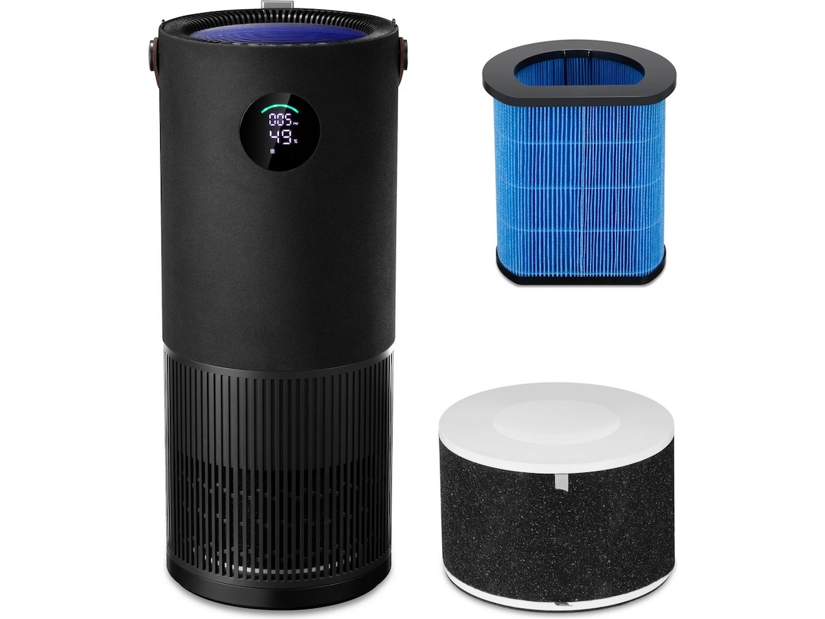 Loeffen LFAP7000 kombinert luftrenser og luftfukter + vann- og HEPA-filter Luftrensere