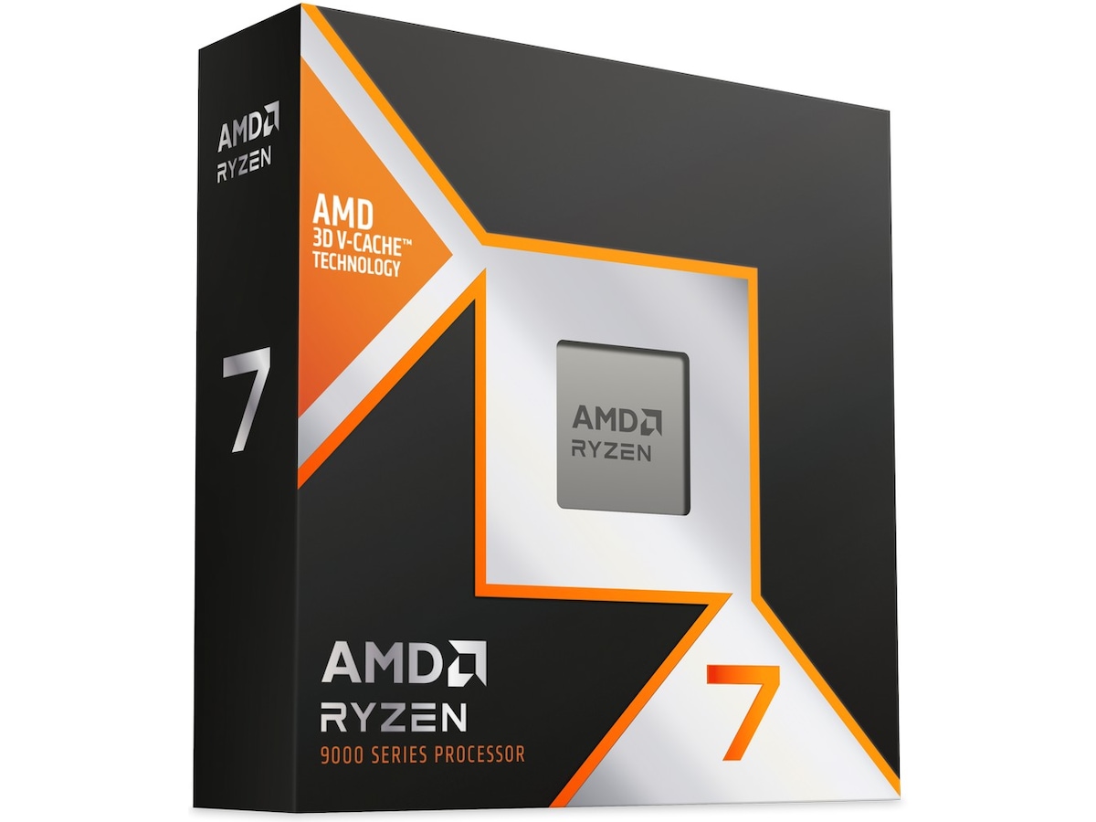 AMD Ryzen 7 9850X3D prosessor Prosessorer