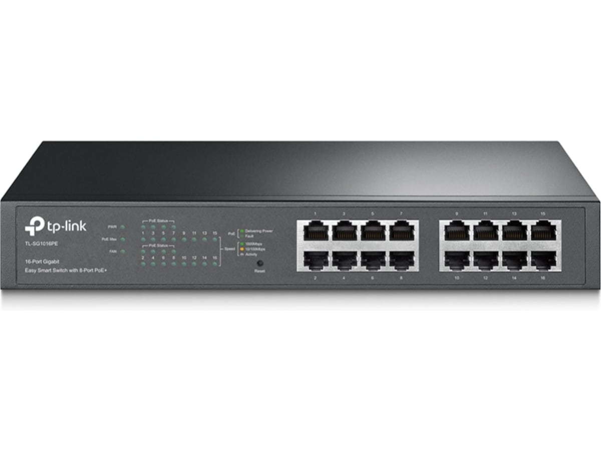 TP-Link TL-SG1016PE PoE+ Switch 16P Switch