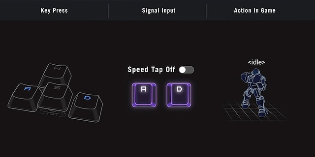 Speed Tap Mode