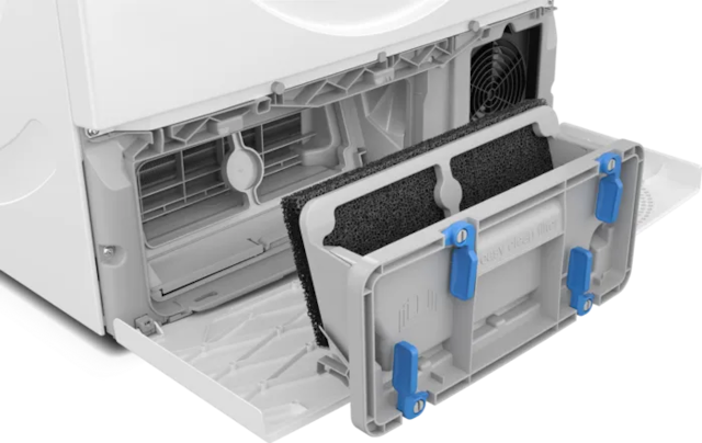 Effektiv tørking, enkel rengjøring.