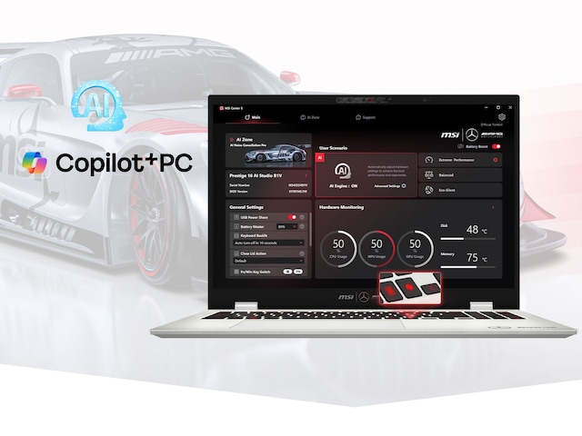 MSI Prestige 16 AI+ AMG 16" laptop