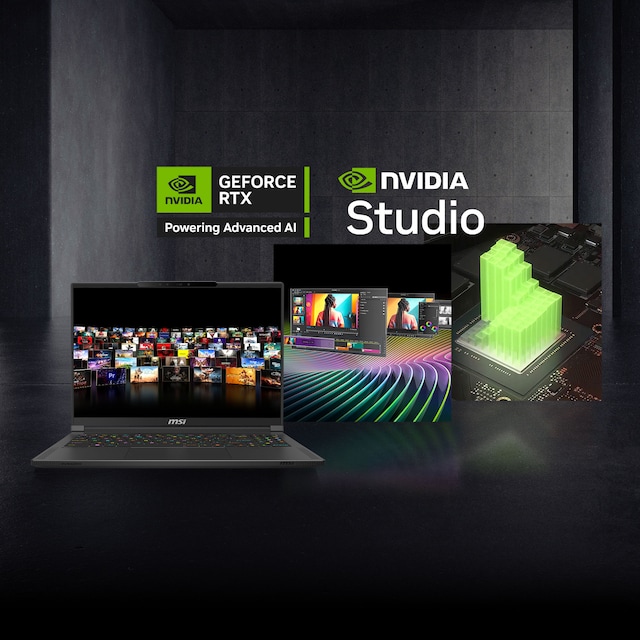 MSI Stealth 16 AI 16" laptop