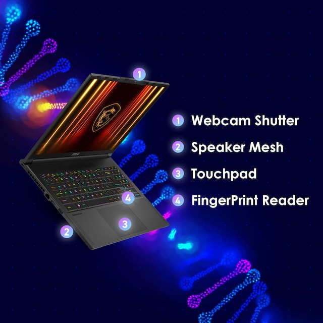 MSI Stealth 16 AI 16" laptop