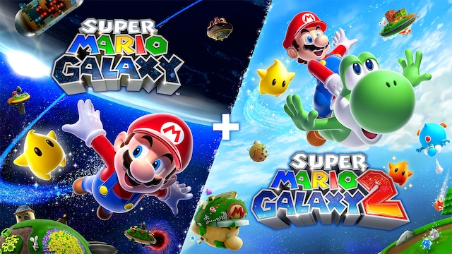 Mario Galaxy Key art Mario Galaxy Key art
