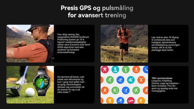 Presis GPS og pulsmåling for avansert trening