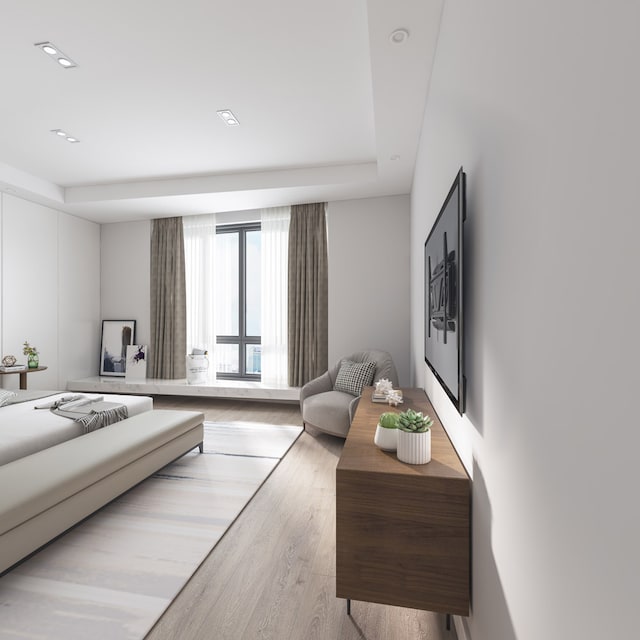 TV på vegg fra siden TV på vegg fra siden