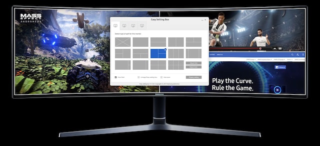 Samsung 49" QLED Curved FreeSync C49HG90 Samsung 49" QLED Curved FreeSync C49HG90