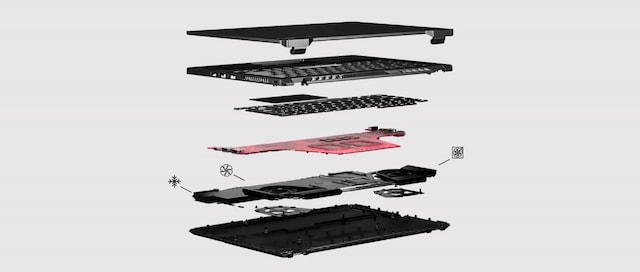 ASUS Zephyrus G14 laptop kjølesystem ASUS Zephyrus G14 laptop kjølesystem