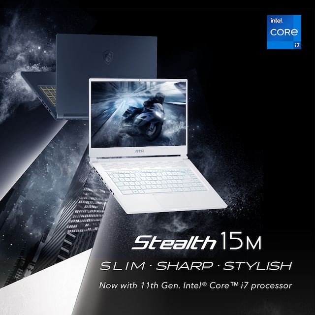 MSI Stealth 15M 15,6" FHD