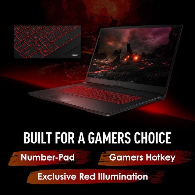 MSI Katana GF76 11UD gaming laptop