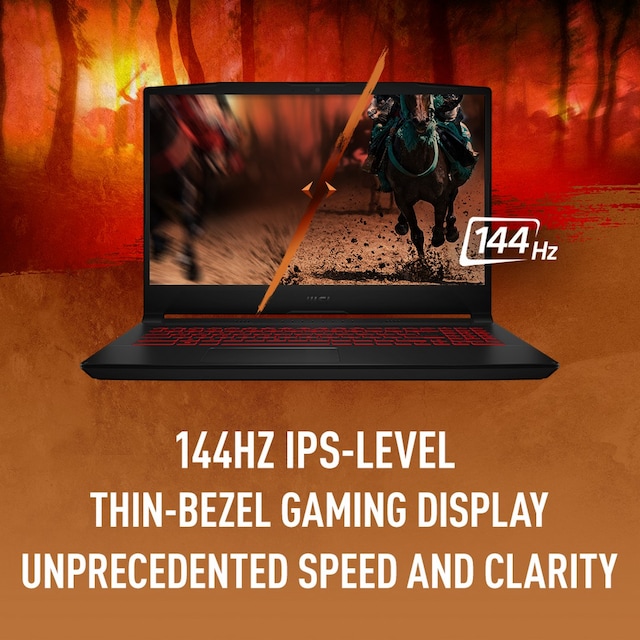 MSI Katana GF76 11UD gaming laptop