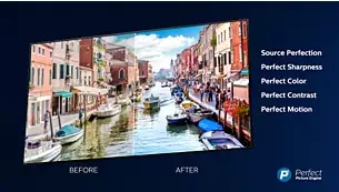 Gir alltid det beste, uansett kilde. Philips P5-motor. Gir alltid det beste, uansett kilde. Philips P5-motor.