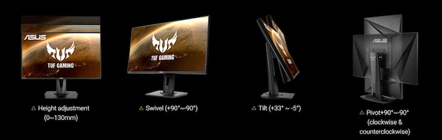 ASUS 27" gamingskjerm TUF VG279QR ASUS 27" gamingskjerm TUF VG279QR