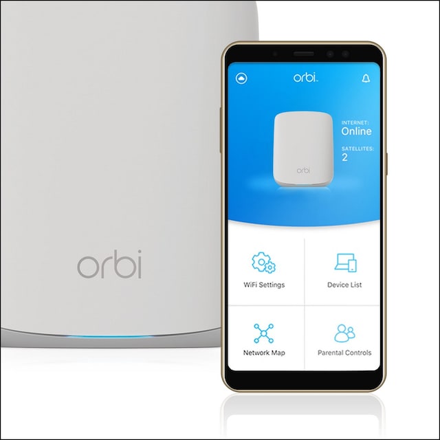 Netgear Orbi WiFi 6 Mesh System RBK353 Netgear Orbi WiFi 6 Mesh System RBK353
