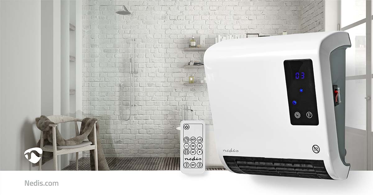 Nedis Bad varmeovn