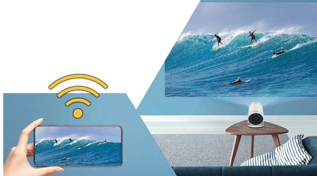 Samsung DLP LED projektor FreeStyle