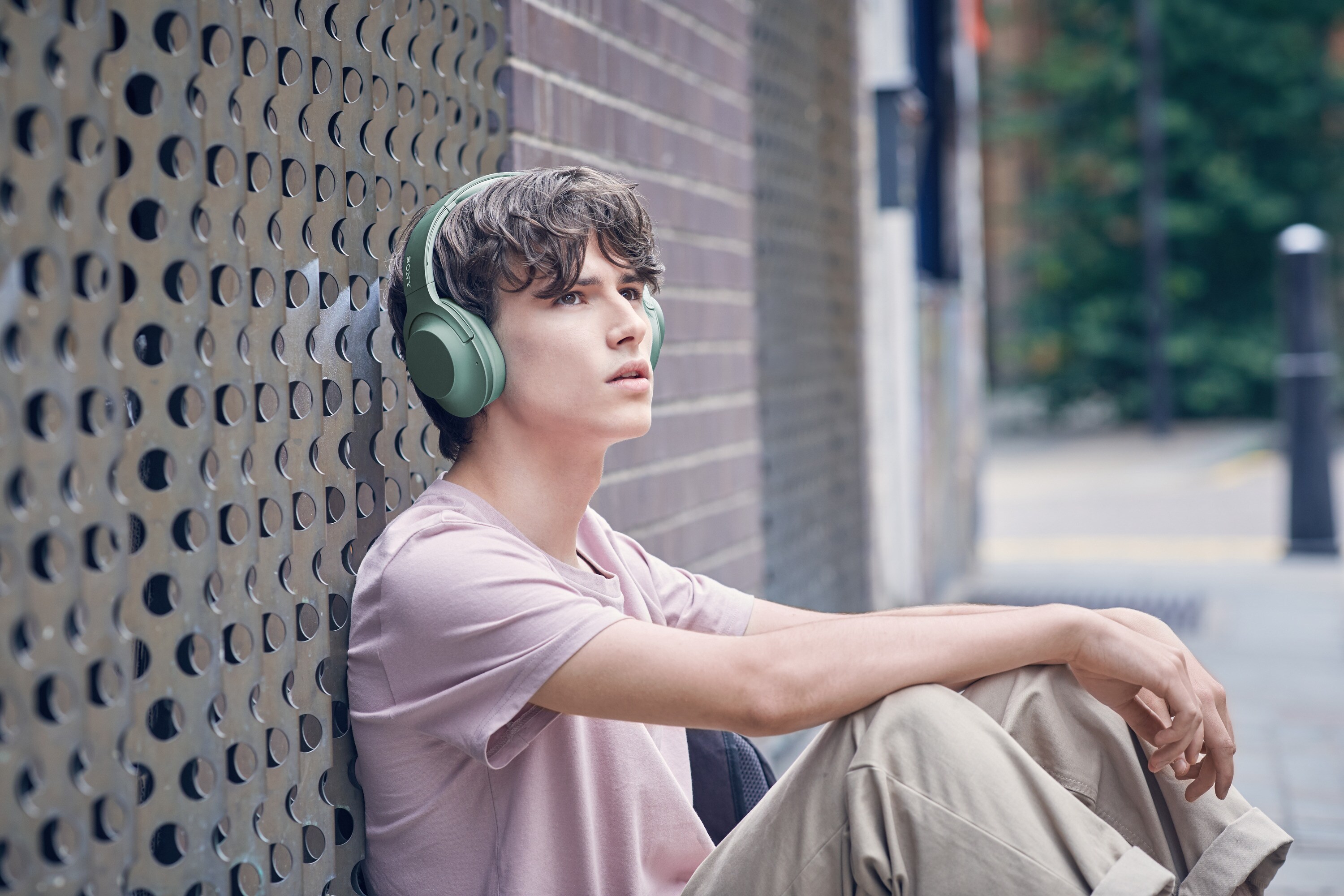 Sony H Ear On 2 Wireless Nc Around Ear Hodetelefoner Wh H900n Gronn