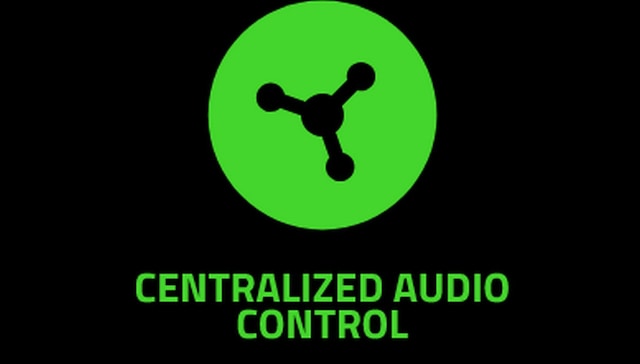 strømlinjeformet lydkonfigurasjon