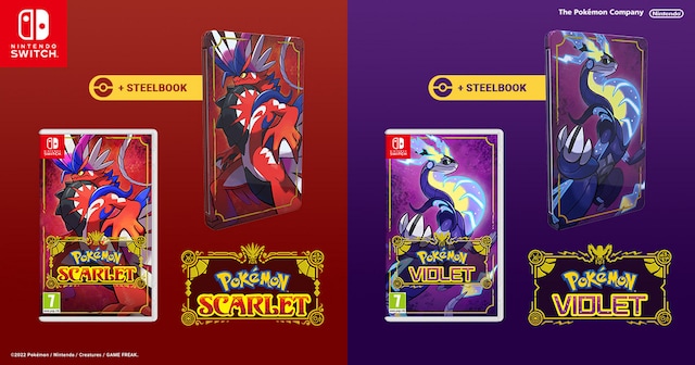Pokemon + Steelbook Cover Pokemon + Steelbook Cover