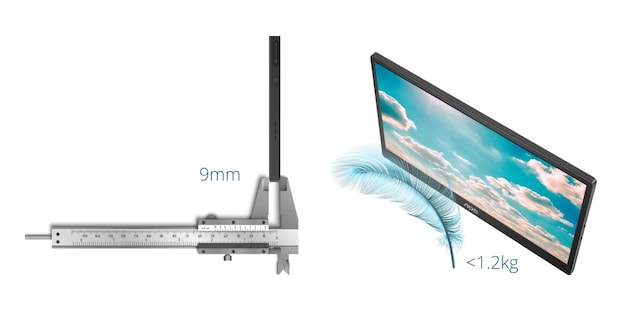 AOC 16" portabel monitor 16T2 AOC 16" portabel monitor 16T2