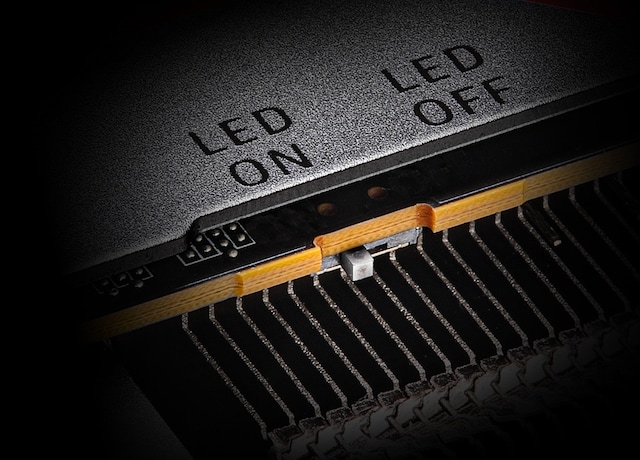 slå av og på led-lys