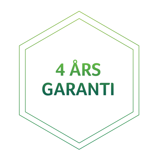 4 års garanti