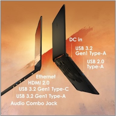 MSI GF66 Katana 15,6" FHD gaming-laptop