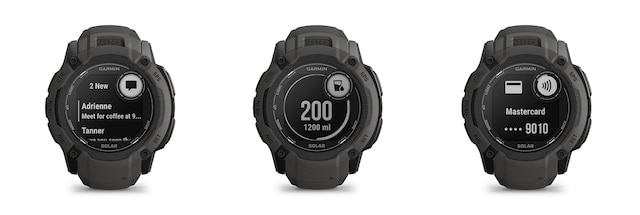 Smartvarsler, Connect IQ-Butikken, Garmin Pay