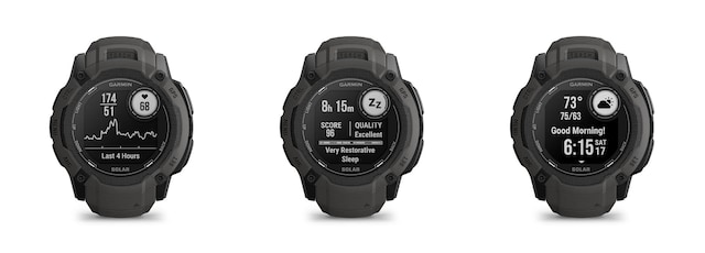 Pulsmåling på håndleddet, Søvnpoeng og Avansert søvnovervåkning, Morgenrapport