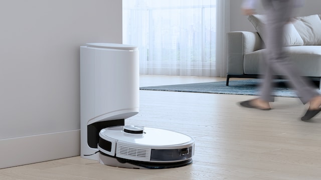 Auto-Empty Station: Håndfri rengjøring av søppelbøtta Auto-Empty Station: Håndfri rengjøring av søppelbøtta