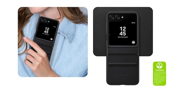 Samsung Z Flip5 Flap ECO-Leather Case