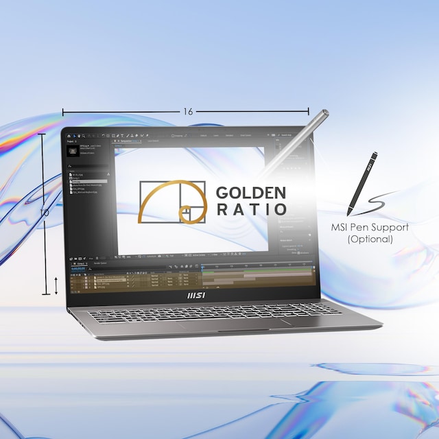 MSI Creator Z16 HX Studio 16" QHD arbeidsstasjon