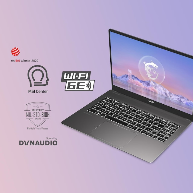 MSI Creator Z16 HX Studio 16" QHD arbeidsstasjon